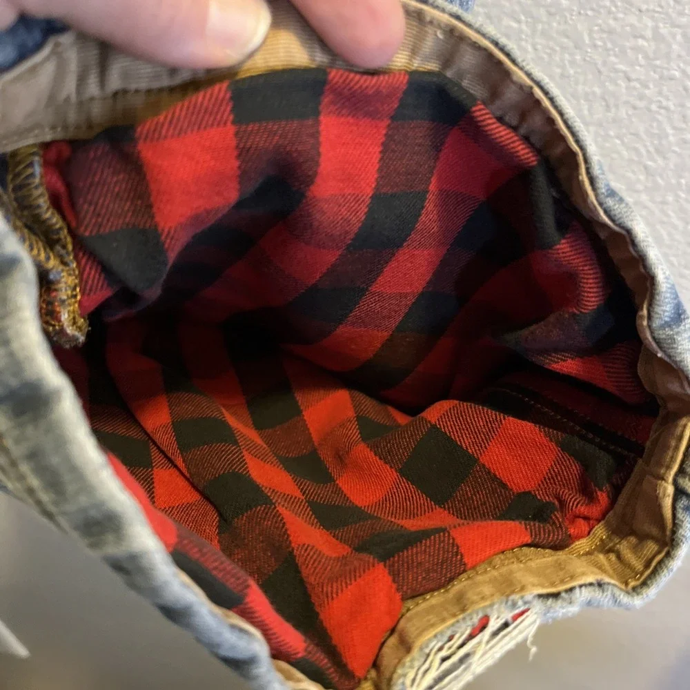 Duluth Trading Jeans Mens 40x30 Relaxed‎ Fit Flannel Lined Ballroom Double Flex